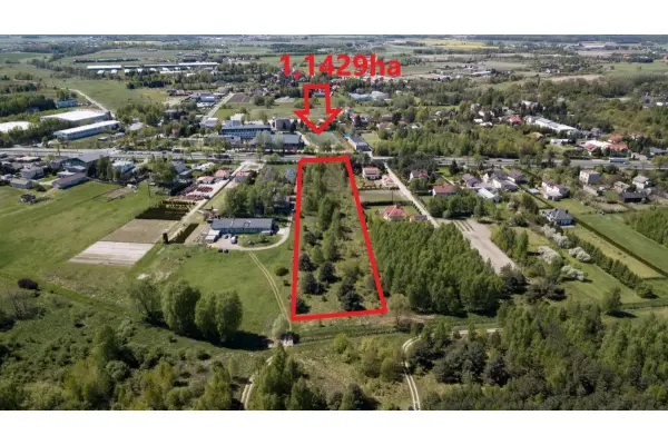 mazowieckie, powiat piaseczyński, Mroków, DLA DEWELOPERA - INWESTYCYJNA