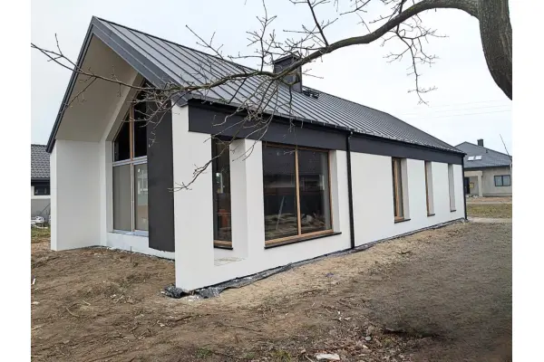 mazowieckie, powiat wołomiński, Sitki, Piaskowa, Nowoczesny dom jednorodzinny – Klembów, Sitki