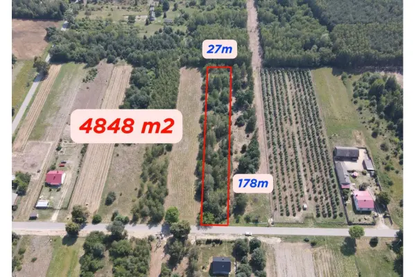 mazowieckie, powiat kozienicki, Dziecinów, Działka rolna z możliwością zabudowy