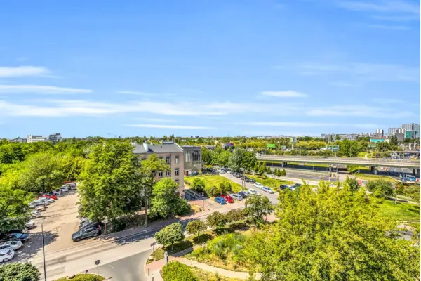 mazowieckie, Warszawa, Ochota Szczęśliwice, Aleja Bohaterów Września, 2 pokoje | 6 piętro | balkon | widok | sauna