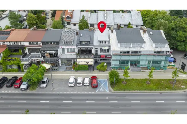 mazowieckie, Warszawa, Mokotów Sadyba, Powsińska, Budynek komercyjny 241 m²-Mokotów Sadyba-Powsińska
