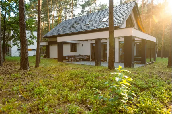 mazowieckie, Warszawa, Wawer Radość, Kwitnącej Akacji, DOM PREMIUM WŚRÓD LASU | 2021 | 1252 m² DZIAŁKI