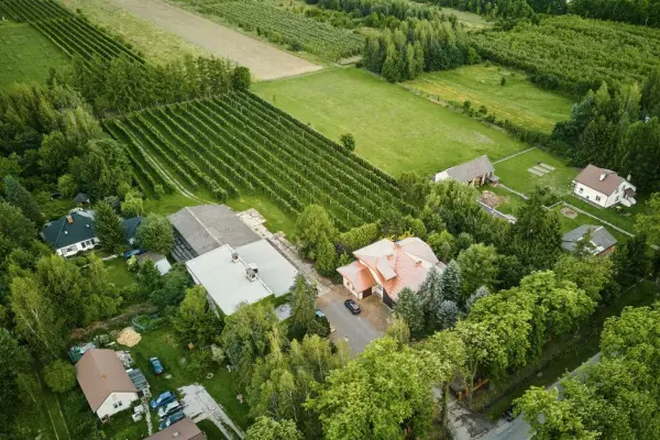 mazowieckie, powiat białobrzeski, Sucha, Kasztanowa, Ogromna działka budowlana z domem i zabudowaniami