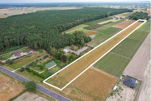 mazowieckie, Topólno, Muchowo, Działka budowlana - 20200m2 w Topólnie - z domem