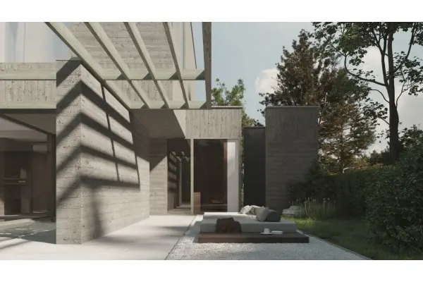 mazowieckie, Warszawa, Wilanów, Działka z projektem domu MOOMOO Architects