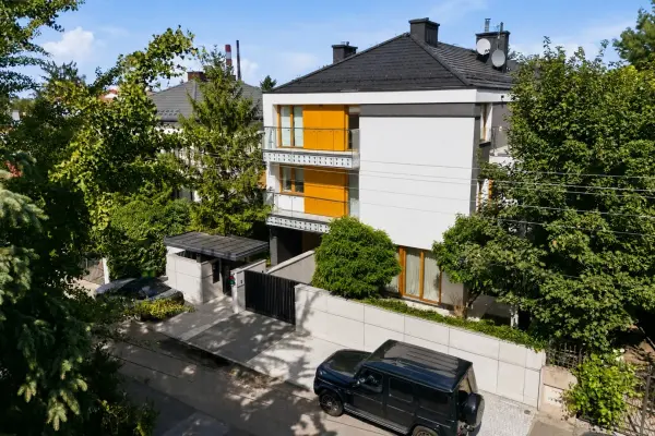 mazowieckie, Warszawa, Wilanów, Husarii, Miejska willa w formie apartamentu | 6 pokoi