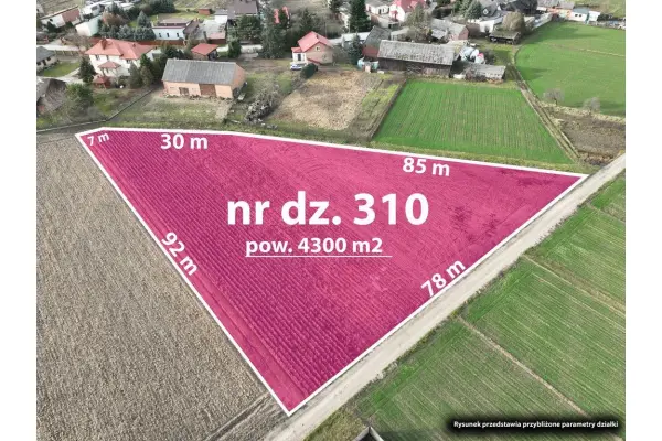 mazowieckie, powiat piaseczyński, Łęg, Działka 4300m2 niedaleko Konstancina I mpzp