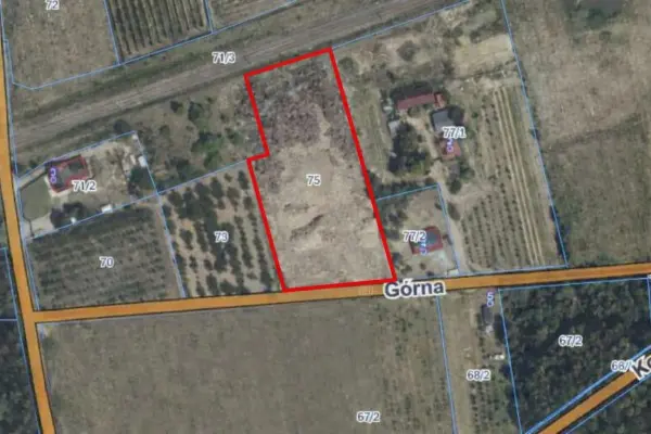 mazowieckie, powiat piaseczyński, Jeżewice, Górna, Działka 6 800 m² z pod zabudowe jednorodzinna