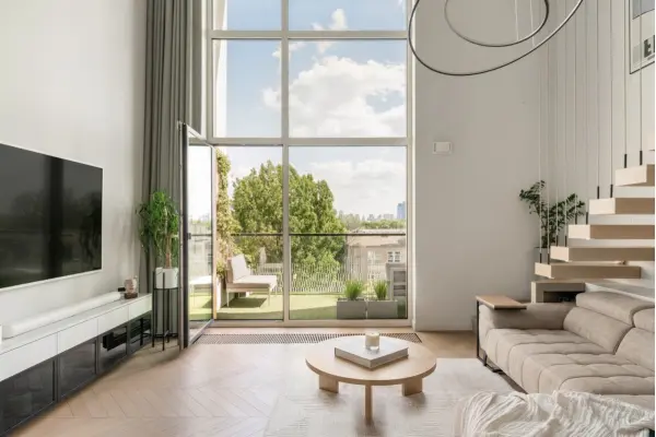 mazowieckie, powiat Warszawa, Warszawa, Zygmunta Hübnera, 134 m² | Apartament z antresolą | Żoliborz