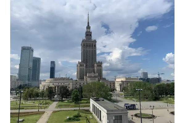 mazowieckie, Warszawa, Śródmieście, Aleje Jerozolimskie, Lokal w centrum Warszawy | Widok na Pałac Kultury