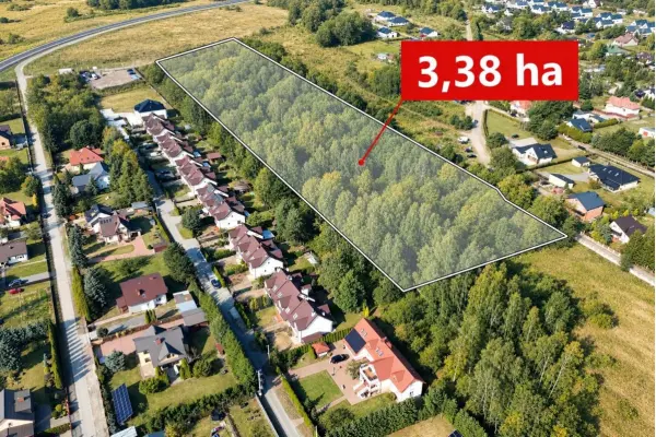 mazowieckie, powiat grodziski, Kozery, Ustronna, Grunty inwestycyjne 3,38 ha Kozery | Grodzisk Maz.