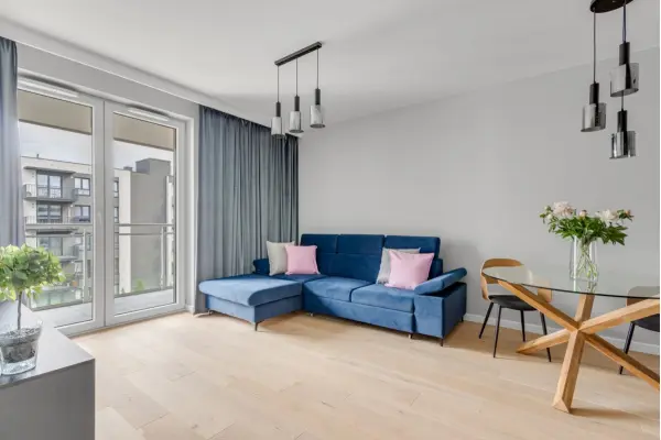 mazowieckie, powiat Warszawa, Warszawa, Instalatorów, 2 pokoje, umeblowane, balkon, ul. Instalatorów 21.