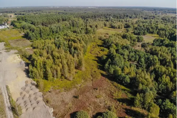 mazowieckie, powiat wołomiński, Nadma, Rzeczna, Atrakcyjna działka w Nadmie – 4500 m² w zielonej o