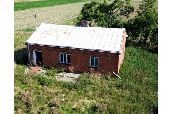 mazowieckie, powiat płocki, Dziedzice, Siedlisko dom z cegły